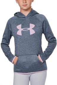 img 3 attached to Стильная и уютная: джемпер на подкладке Under Armour Daiquiri Heather для активных девочек