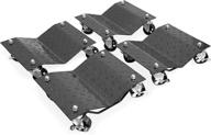 🚗 wen dl6004 6000lb capacity vehicle dollies w/ brakes, 4-pack logo