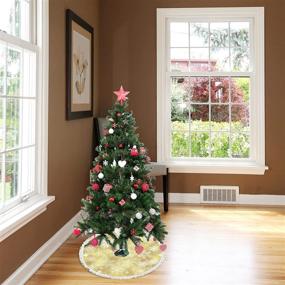img 2 attached to Christmas Snowflake Decorations Farmhouse Ornaments Seasonal Decor
