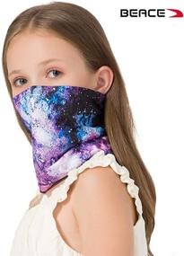 img 3 attached to BEACE Gaiter Bandanas Headband Dust Protection Boys' Accessories : Cold Weather