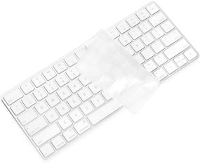 img 4 attached to 🔆 Прозрачный ультратонкий защитный чехол для клавиатуры Apple Wireless Magic Keyboard 1 / Magic Keyboard 2 A1644 (Модель: MLA22L/A, Клавиатура для США) - ProElife