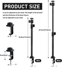 img 1 attached to SGRZDQ 14 5 27 5 Adjustable Tabletop Rotatable