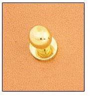 img 1 attached to Tandy Leather Button Screwback 11311 01
