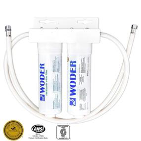 img 3 attached to Woder 5K FRM DC Fluoride Removal Connect 5000Gal: Powerful Water Filtration Solution for Pure, Fluoride-free Water