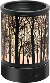 img 4 attached to 🕯️ Hituiter Electric Wax Melt Warmer with Timer: Ultimate Fragrance Warmer for Scented Wax Melts with Night Light Design - Classic Timer Setting (3/6/9 H) Ideal Home Accessory