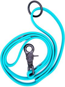 img 2 attached to Furbaby Products Biothane Double Handle Dog Training Leash - Heavy Duty, Waterproof & Rust Resistant Swivel, Suitable for Pet, Cats, Puppy - Sizes S, M, L, XL - Ideal for Small, Medium, and Extra Large Dogs