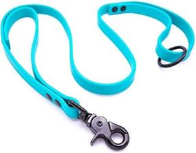 img 4 attached to Furbaby Products Biothane Double Handle Dog Training Leash - Heavy Duty, Waterproof & Rust Resistant Swivel, Suitable for Pet, Cats, Puppy - Sizes S, M, L, XL - Ideal for Small, Medium, and Extra Large Dogs