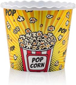 img 1 attached to 🍿 Top-notch Reusable Plastic Popcorn Containers: A Must-Have for Theater Food Service Equipment & Supplies