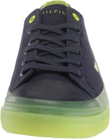 img 3 attached to 👟 Stylish and Vibrant: Tommy Hilfiger Reids Sneaker Yellow - Stride in Fashion