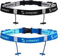 🏃 ultimate race day number belt combo pack for synergy running/triathlon events logo