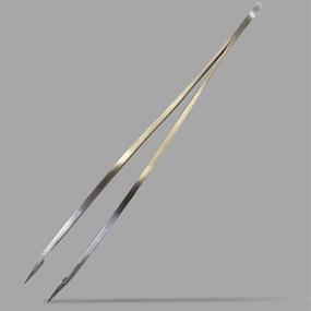 img 1 attached to 🔪 Zizzili Basics Elite Series Slant Tweezers - High-Quality Surgical Grade Stainless Steel for Professional Use (with Satin Finish)