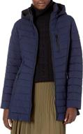 nautica women's lightweight stretch jacket: perfect outerwear for women's clothing, coats, jackets & vests logo