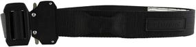 img 2 attached to 👮 Black X-Large Fusion Tactical Military Police Riggers Belt - 43-48 inches, 1.5 inches Wide