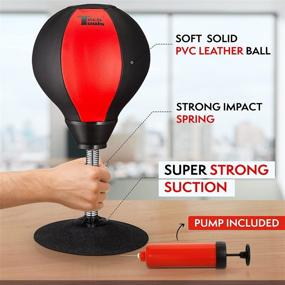 img 2 attached to Tech Tools Stress Buster Desktop Punching Bag: The Ultimate Stress Relief Ball for Your Desk - Perfect Funny Gift for Boss or Coworker