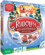 🦌 unleash the festive fun with rudolph red nosed reindeer dvd game! логотип
