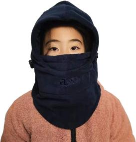 img 4 attached to 🧣 Leories Winter Windproof Adjustable Accessories for Boys in Children's Sizes