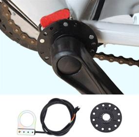 img 1 attached to 🚴 Electric Bicycle Pedal Assist Sensor - Bike Power E-Bike PAS System - Assistant Sensor Speed Sensor with 5/8/12 Magnets