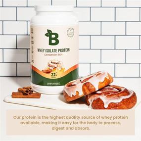 img 2 attached to 🌱 Белок изолят петит-булочки Корицы Bloom Nutrition: быстрое усвоение, низкое содержание углеводов, подходит для кето-диеты.