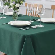 🌟 maxmill jacquard tablecloth: resistant to wrinkles & stains, ensuring long-lasting elegance logo