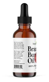 img 3 attached to 🌿 Premium 100% Organic Buriti (Aguaje) Fruit Oil from Brazil - 2oz Glass Bottle with Dropper, Cold-Pressed for Natural Moisturizing of Skin, Hair, and Face by Sweet Essentials