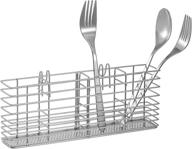 slideep stainless steel cutlery utensil holder: all-in-one organizer with removable drying rack, hooks, and dish drainer for effortless kitchen organization логотип