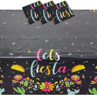 lets fiesta plastic table covers logo