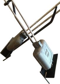 img 2 attached to 🥧 Rome Industries Inc 1984 Deluxe Pie Iron Kickstand - Black, 15 x 8 inches