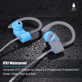 img 1 attached to Bluetooth Headphones WAVEFUN Earphones Waterproof