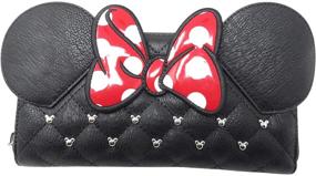 img 3 attached to 👛 Loungefly Minnie Bow Wallet Collaboration" or "Loungefly Minnie Bow Wallet Collection