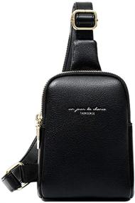 img 4 attached to 👜 Кожаные сумки и кошельки для женщин Aomiduo - модные рюкзаки Crossbody Shoulder Fashion