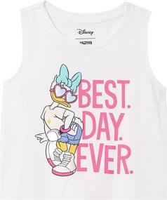 img 1 attached to 👗 Spotted Zebra Girls' Sleeveless Tunic T-Shirts: Disney Star Wars Marvel Frozen Princess - Available on Amazon Brand