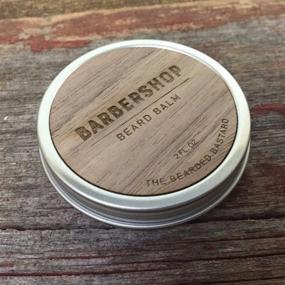 img 1 attached to Barbershop Beard Balm Bearded Bastard