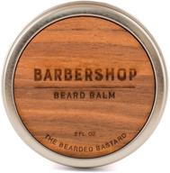 barbershop beard balm bearded bastard logo