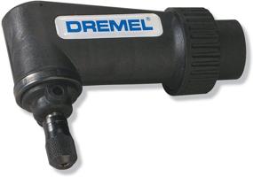 img 4 attached to 🔧 Dremel 575 Right Angle Attachment for Rotary Tool - Angle Drill Attachment, Black: Enhancing Precision and Versatility