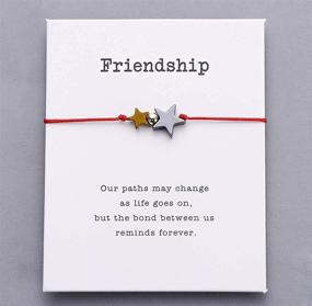 img 1 attached to Плетеный браслет Pipitree Friendship Jewelry