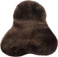 enhance riding comfort with the vast merino fleece english saddle seat saver sheepskin cushion логотип