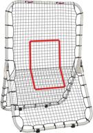 ⚾️ enhanced baseball rebounder net by franklin sports - professional mlb pitchback net + fielding trainer - ultimate practice tool for fielding + throwing skills in baseball + softball logo