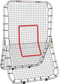 img 4 attached to ⚾️ Enhanced Baseball Rebounder Net by Franklin Sports - Professional MLB Pitchback Net + Fielding Trainer - Ultimate Practice Tool for Fielding + Throwing Skills in Baseball + Softball