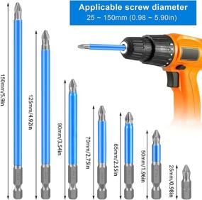 img 3 attached to IBaste Magnetic Anti Slip Screwdriver 25Mm 150Mm