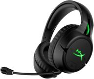 🎧 wireless gaming headset - hyperx cloudx flight: official xbox licensed, compatible with xbox one and xbox series x/s, game & chat mixer, memory foam, detachable noise-cancellation microphone logo
