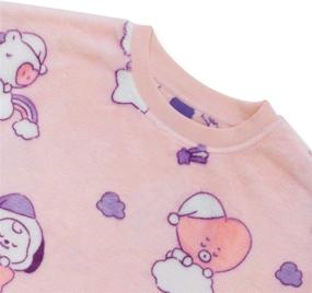 img 2 attached to BT21 Collection Fleece Loungewear Sleepwear