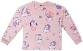 img 3 attached to BT21 Collection Fleece Loungewear Sleepwear