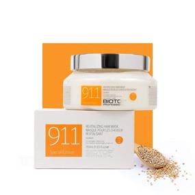 img 4 attached to 💆 Revitalize and Nourish Your Hair with 911 Quinoa Hair Mask 11.8 fl oz – Biotop Professional