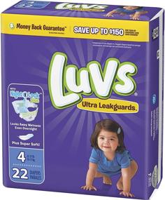 img 4 attached to Luvs Ultra Leakguards Diapers Count Diapering