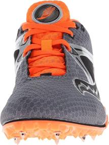 img 3 attached to Беговые кроссовки Saucony Velocity зеленого и оранжевого цветов для мужчин