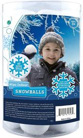 img 3 attached to ❄️ Kids Snow Fight 40-Pack Indoor Snowballs