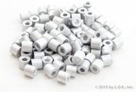 💯 100 lot - red hound auto ferrule stops: premium 1/8 inch aluminum cable snare wire swage trap line ends logo
