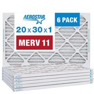 🌬️ высокопроизводительный аэростар 20x30x1 merv складной фильтр: превосходная фильтрация воздуха для чище, здоровых помещений логотип