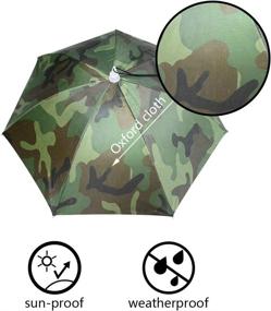img 2 attached to 🎣 Vi Folding Fishing Headwear with Innovative Umbrella Design