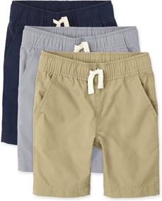 img 4 attached to 🩳 Childrens Place Solid Jogger Shorts: Boys' Clothing Perfect for Active Adventures